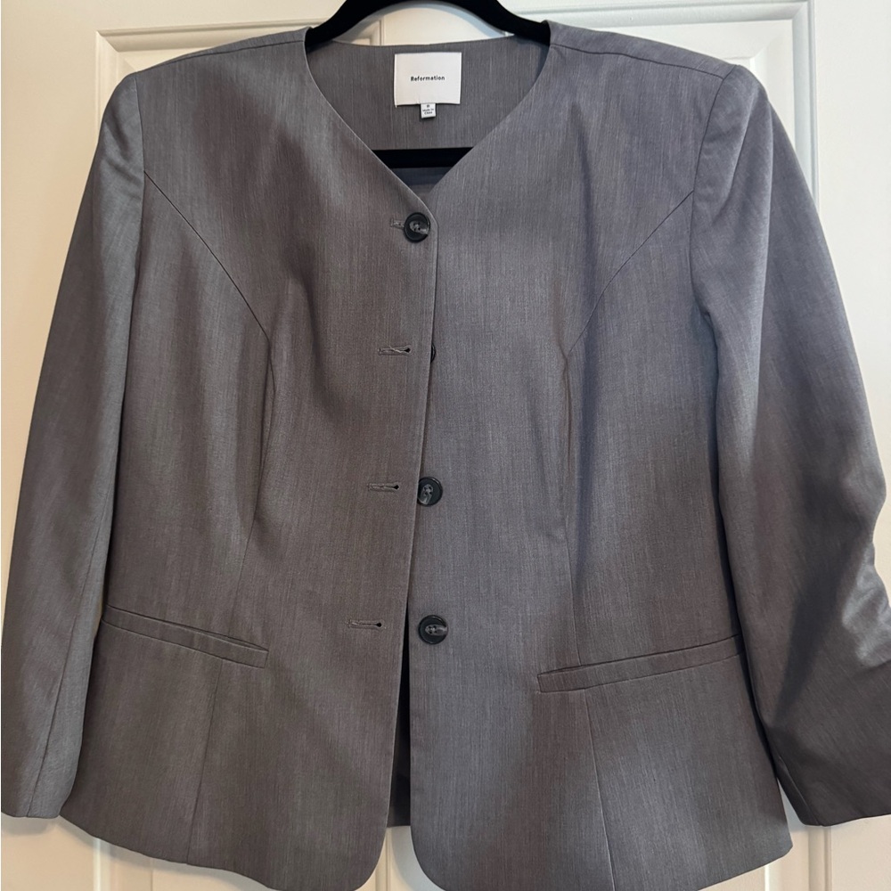 Reformation Luc Jacket sz 8 NWOT